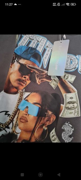 Ser hanorac Money Attitude Unisex Rap ( S-M + XL-XXL )