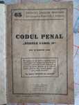 Codul Penal "Regele Carol II" 18 martie 1936