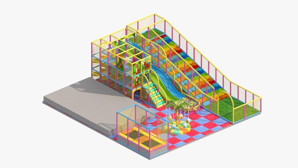 Площадка Детская Игры Актвити Парк Игровые зоны