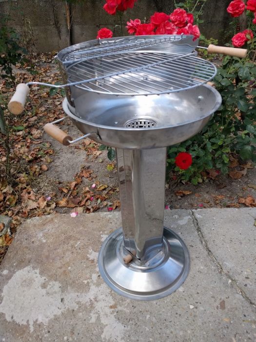 Gratar de inox nou