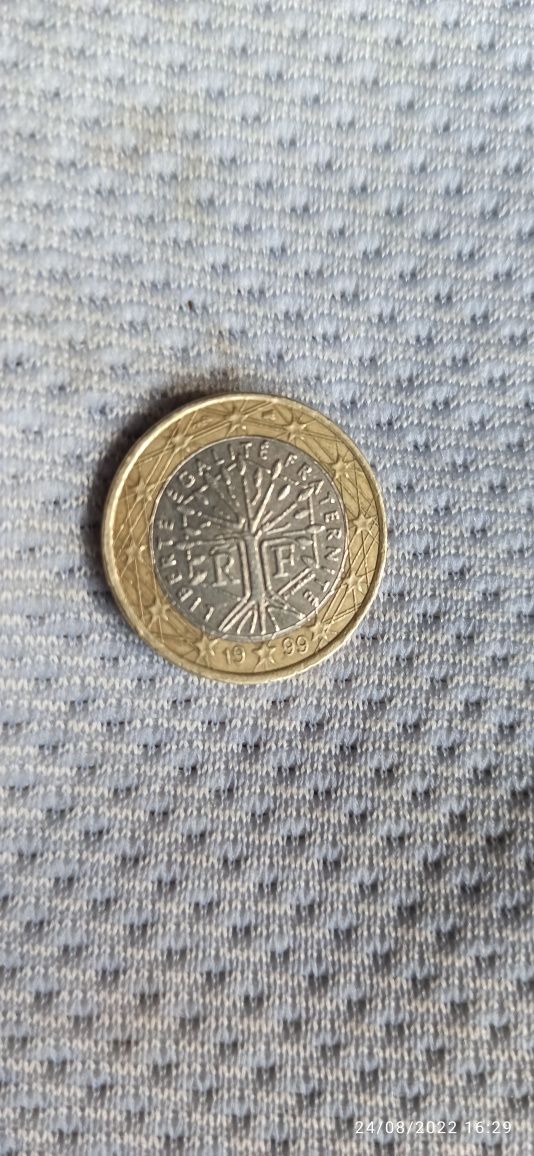 Moneda 1 euro Franța 1999