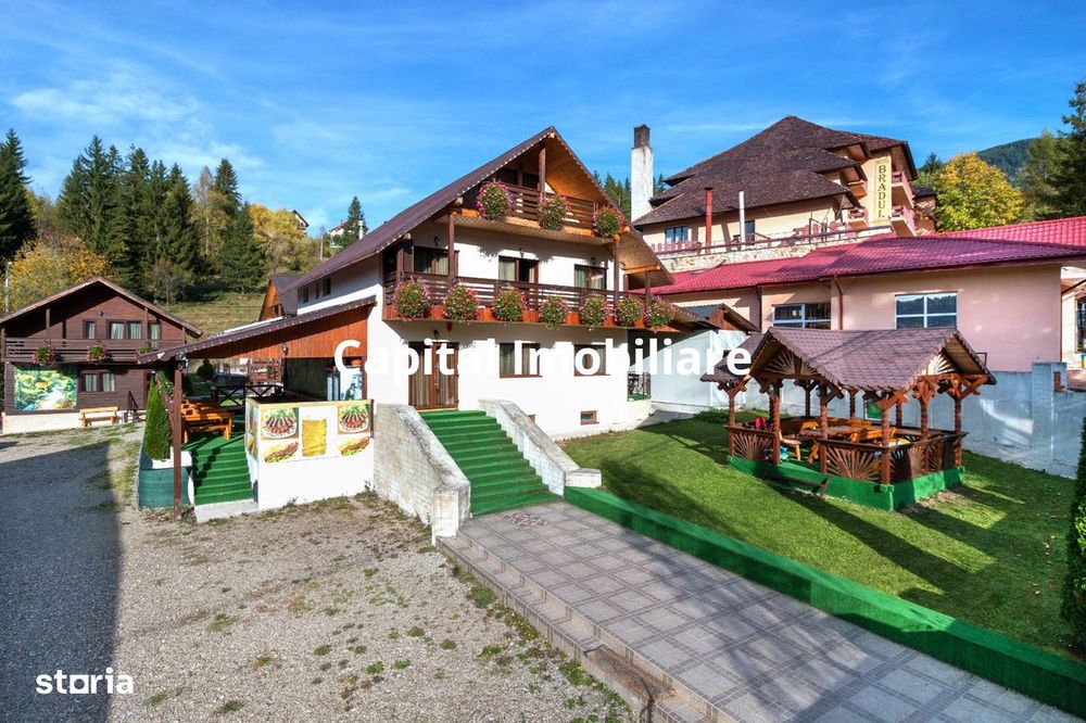 Complex turistic de vânzare, chiar în centrul staţiunii Durău.