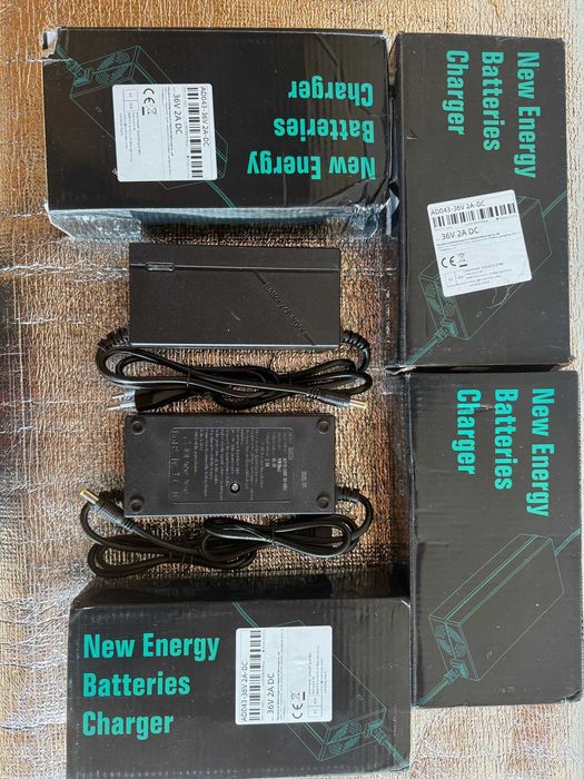 Incarcator profesional 36V (42V)-2A, mufa 5,5x2,1 trotinete si scutere