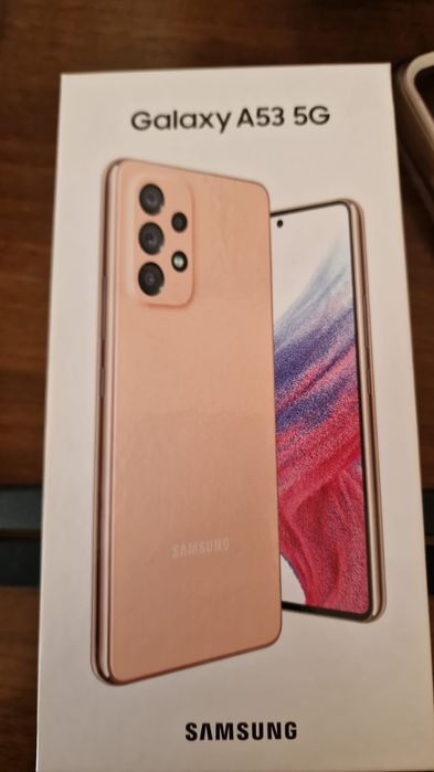 Samsung A53, розовый