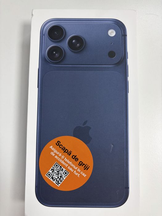 Iphone 17promax blue 256 gb