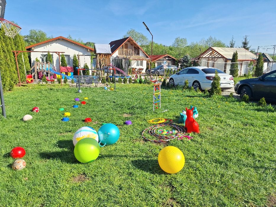 cabana casa dia are și loc de joaca,ideal ptr evenimente