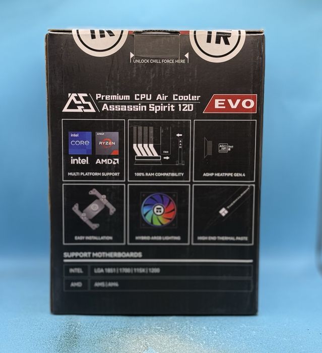 НОВО!!! Охлаждане Thermalright Assassin Spirit 120 EVO ARGB