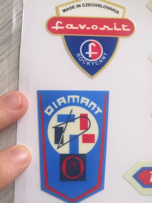 Stickere bicicleta vechi / Pegas/Tohan /Diamant /Favorit