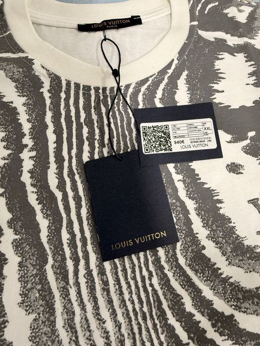 Tricou Louis Vuitton White XXL