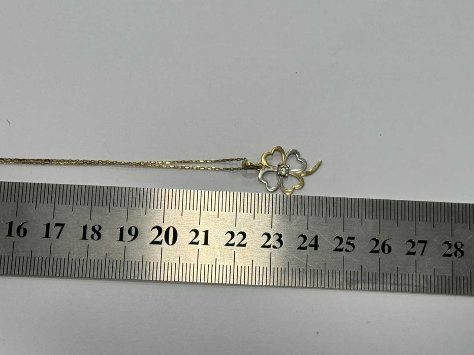 Златен синджир с висулка 14К- 1,93гр