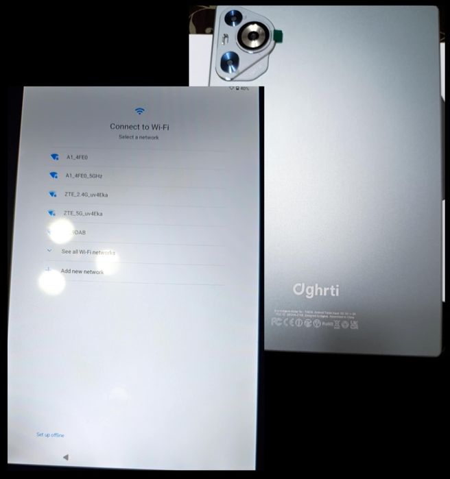 Нов таблет DGHRTI с Android 15, 10.1", 30GB RAM, 128GB ROM, 8-ядр