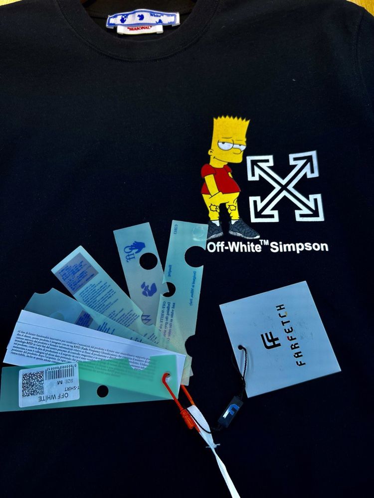 Tricou OFF White Simson Calitate Premium
