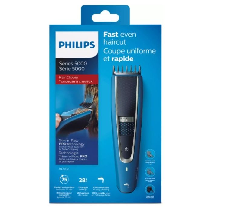 Машинка за подстригване Philips HC5612/15 series 5000 , Технология Tri