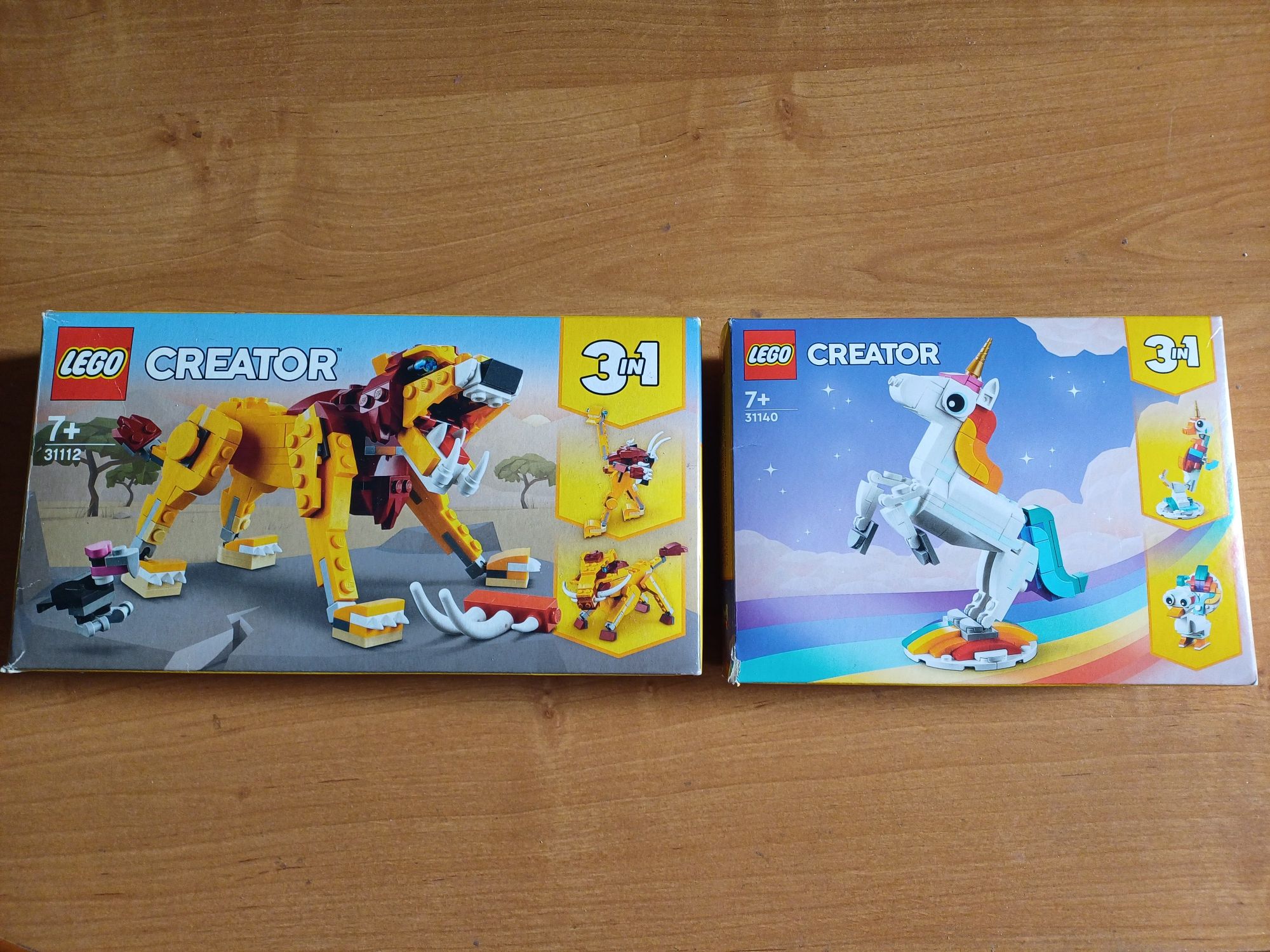 Lego Creator 3в1, 2 набора