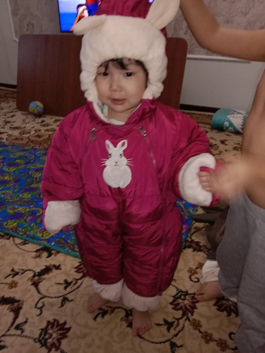 Детский зимний комбинезон