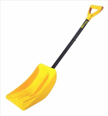 Lopată zăpadă BOTTARI, plastic, mâner demontabil, 90 cm – rezistentă