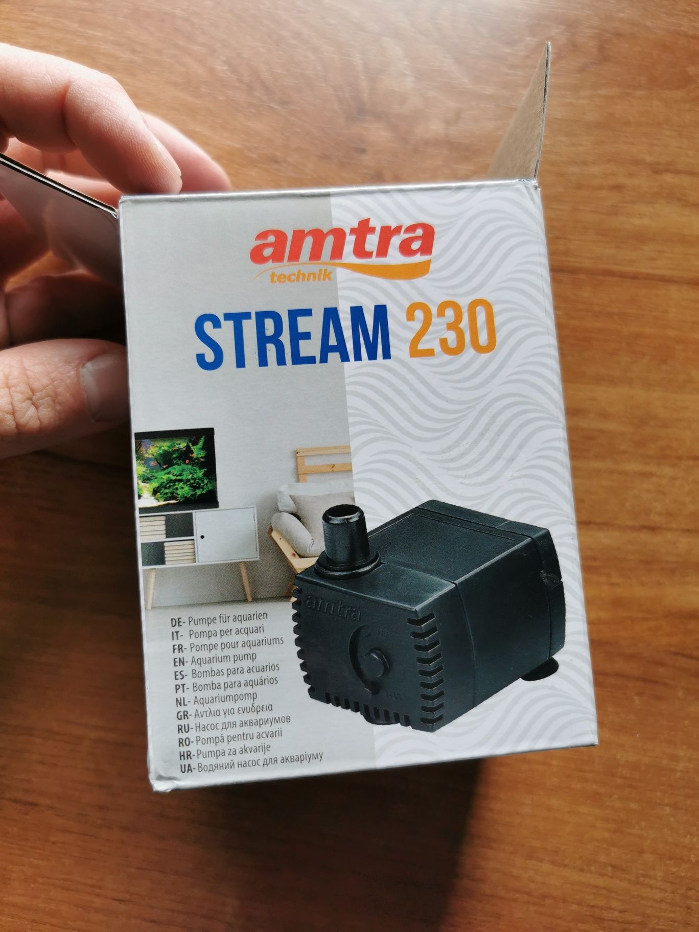 Pompa de apa pentru acvariu/terariu 230l ora amtra stream 230 noua