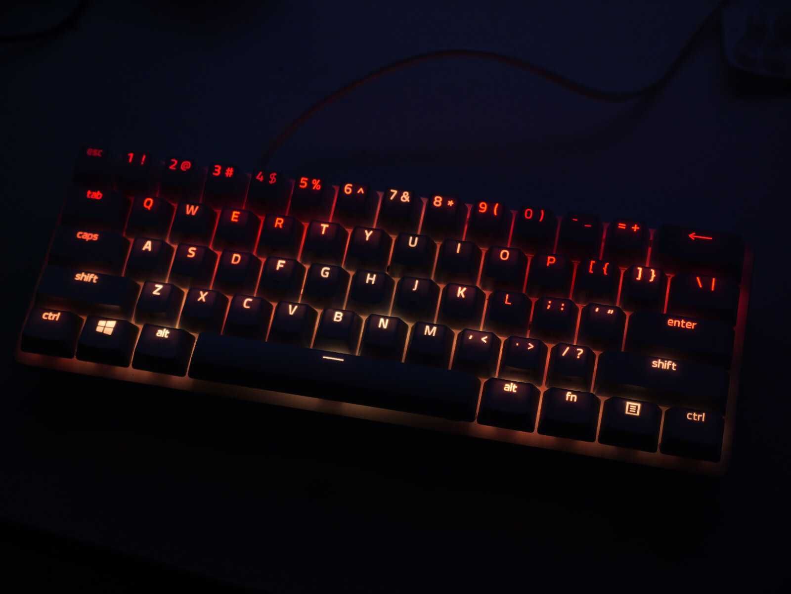 Razer Huntsman Mini Mercury Red Switch Tastatura Mecanica Chroma RGB