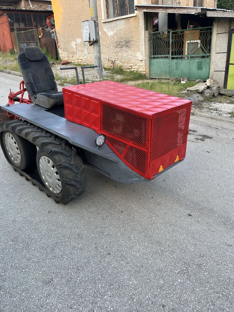 Верижно тракторче самоделка