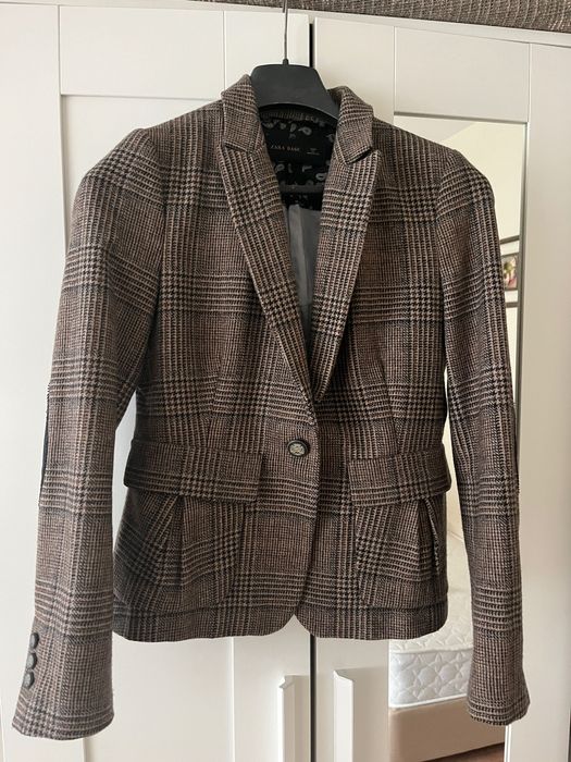 Zara вълнено сако с/м