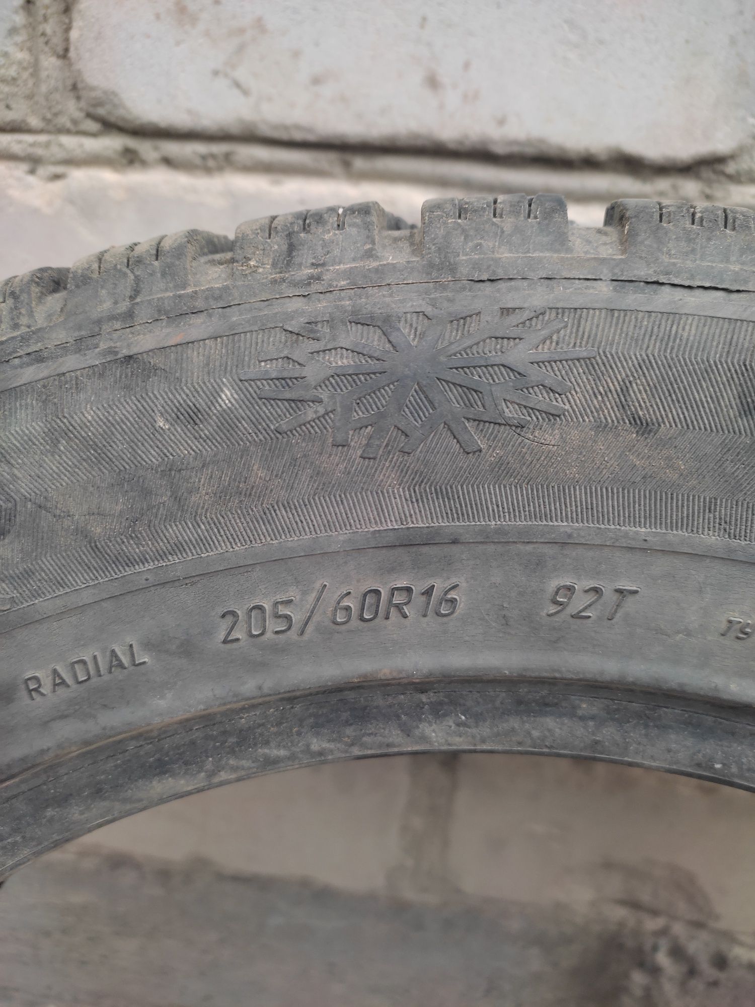 Зимняя шина 1 шт. 205/60 R16