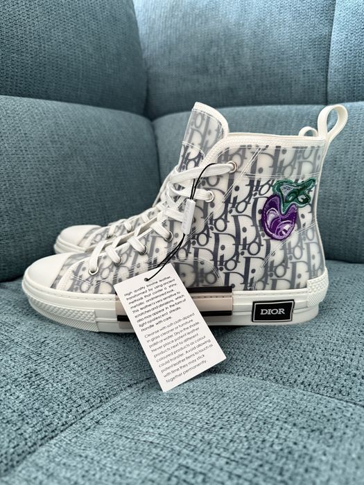 Dior b23 x kenny scharf purple