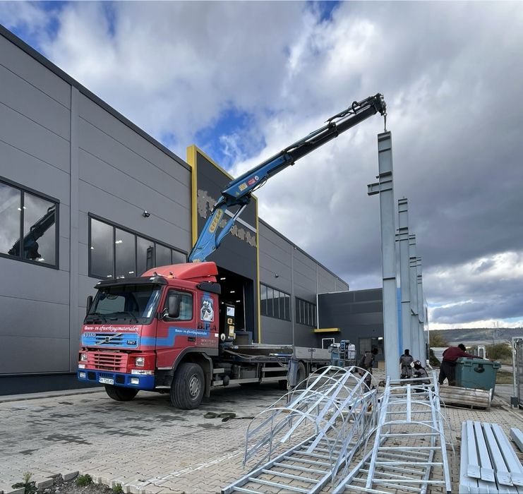 Транспорт с Кран и Самосвал! Услуги с Мини Багер и бобкат!