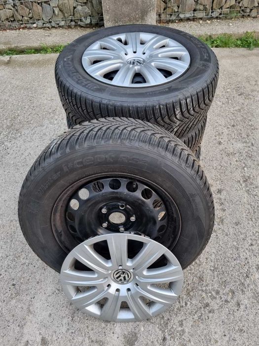 Jante + Anvelope Iarna Volkswagen