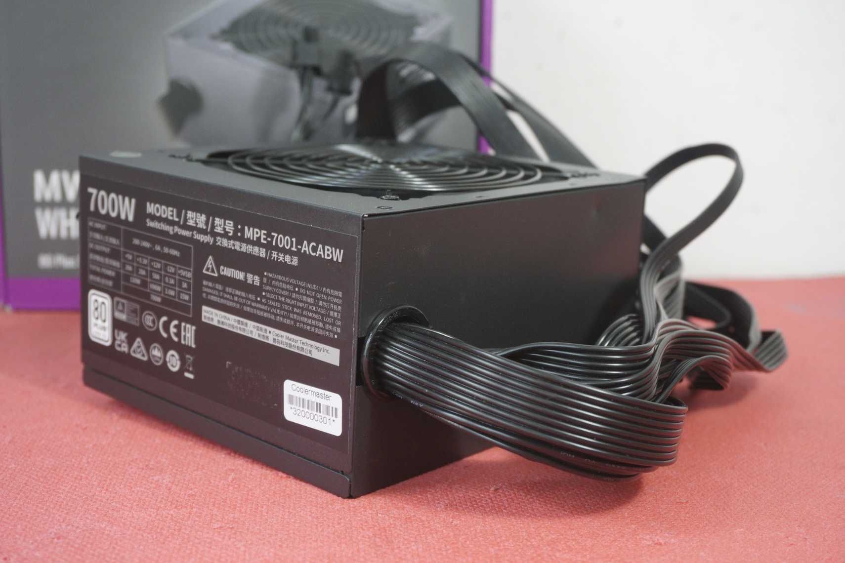 Захранване Cooler Master 700W 80+ / 2x 8pin CPU!/ вкл ДДС