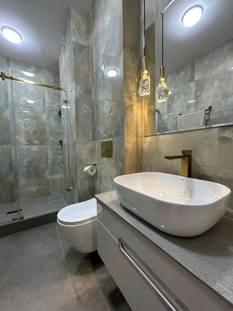 Продажа 1в2/3/9 Узбум | ЖК Баку Резидентс | 43 кв.м | евро + меб + тех