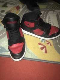 Jordan Access AR3762 006 Black/Gym Red/White