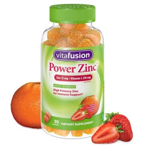 Цинк+ витамин С 90 шт  Vitafusion Power Zinc Adult Gummies
