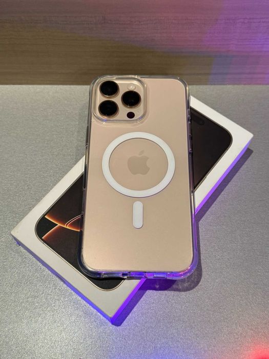 iPhone 16 Pro Max - Desert Titanium, 256GB, 100% Батерия + Гаранция