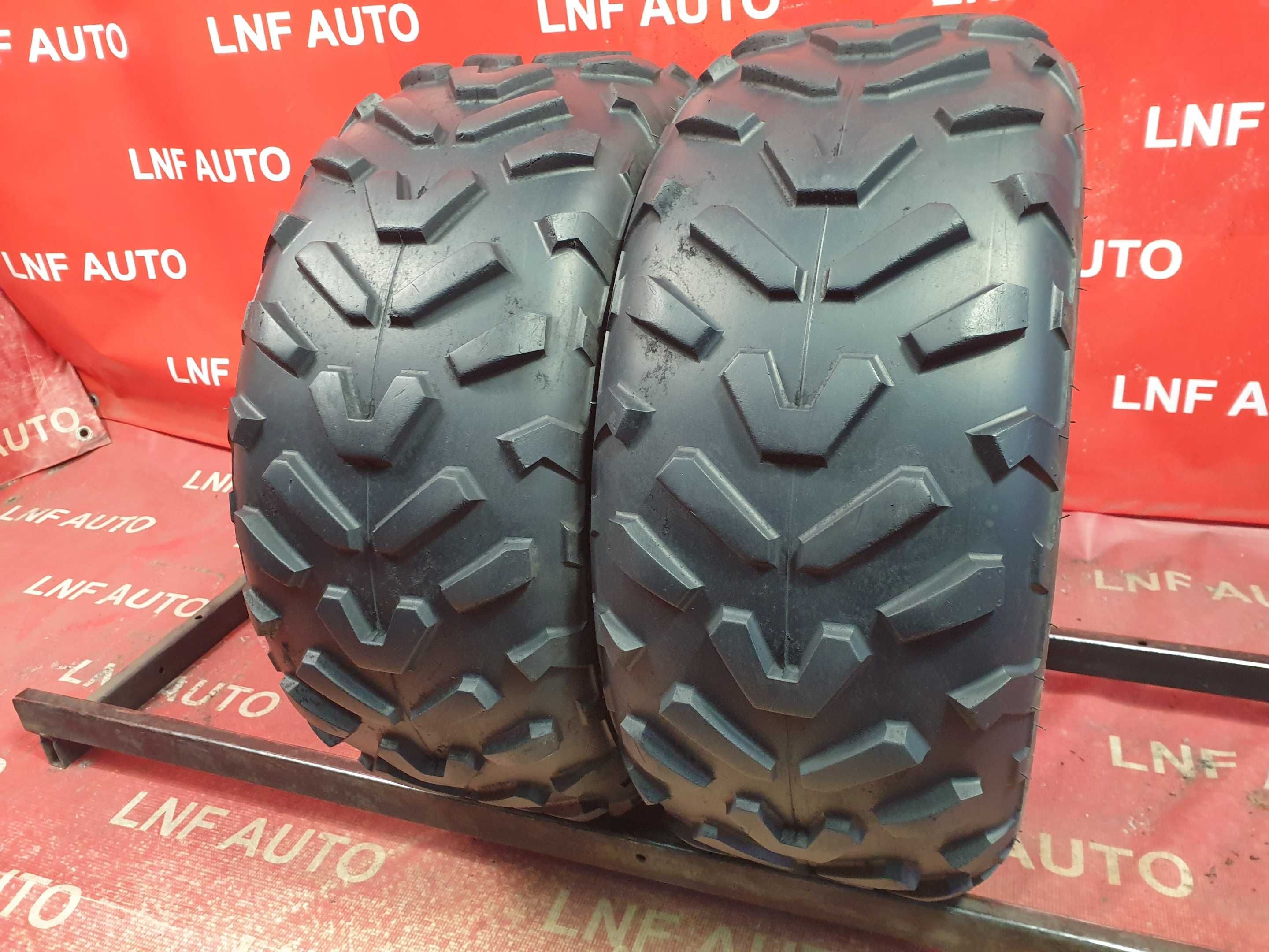 2 Anvelope ATV - 24x10-12 - 245/60/12 - KENDA - Impecabile - DOT 5117