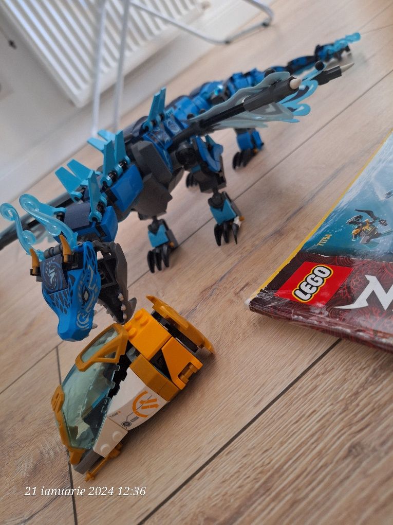 Lego ninjago dragon de apă