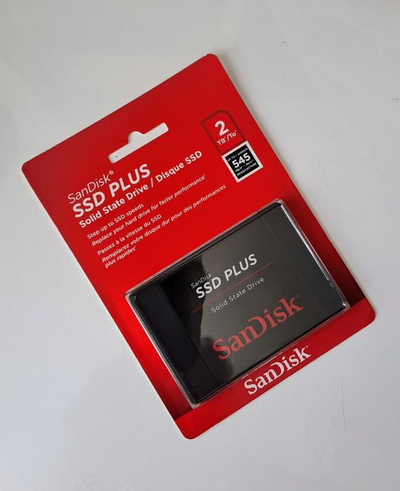 SSD SanDisk Plus 2TB, SATA (ca Samsung 870 QVO/EVO)