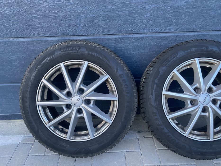 Jante 16 5x112 cu cauciucuri de iarna