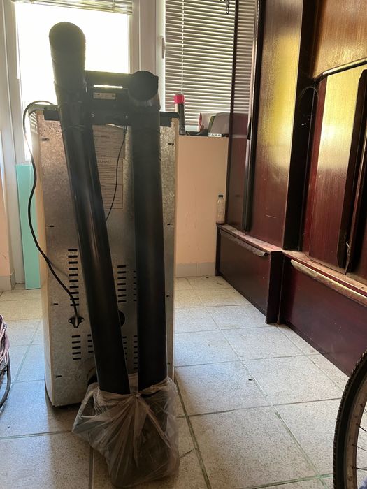 Печка на пелети,използвана два сезона.