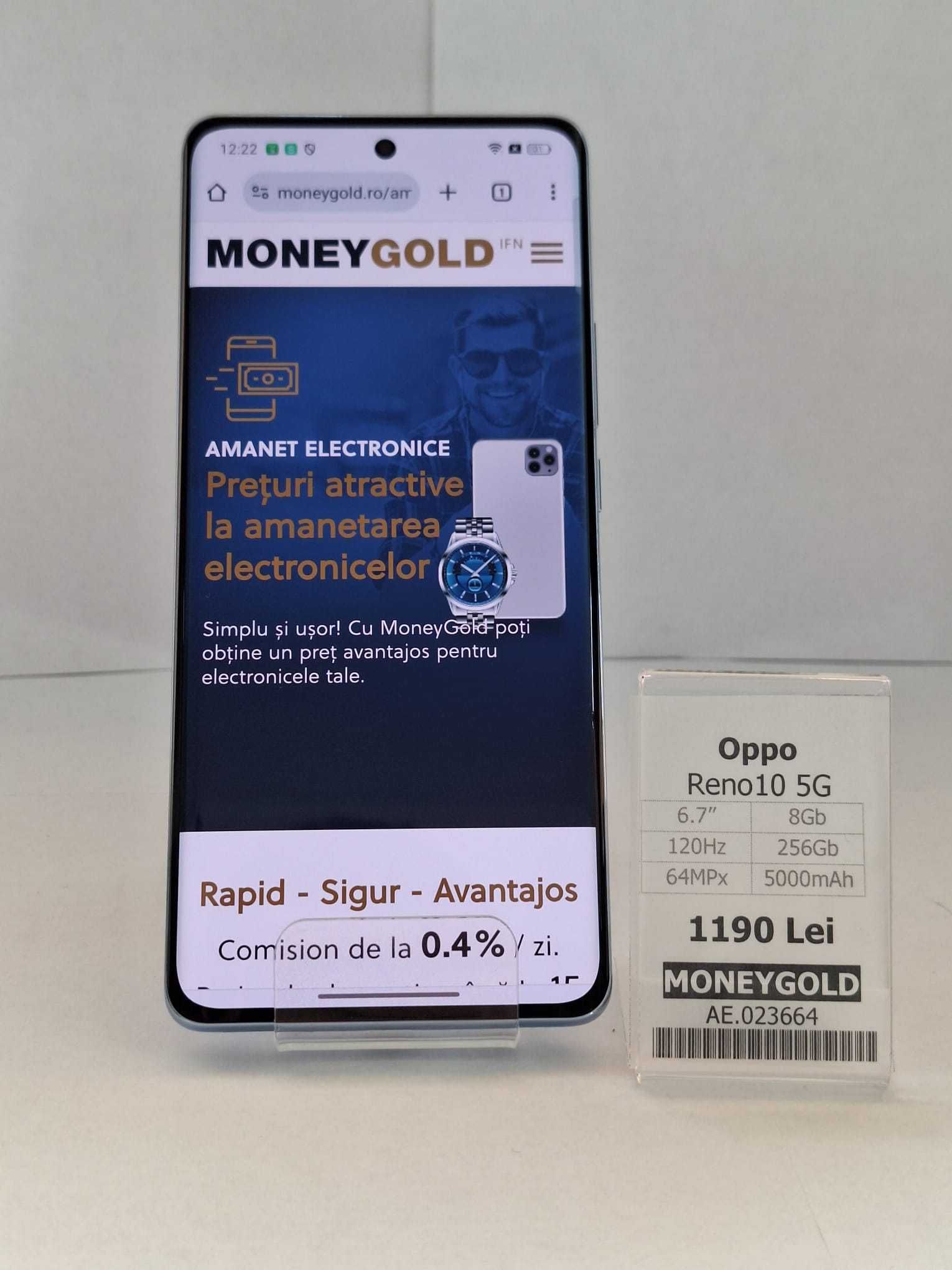 Telefon Oppo Reno10 5G MoneyGold AE.023664