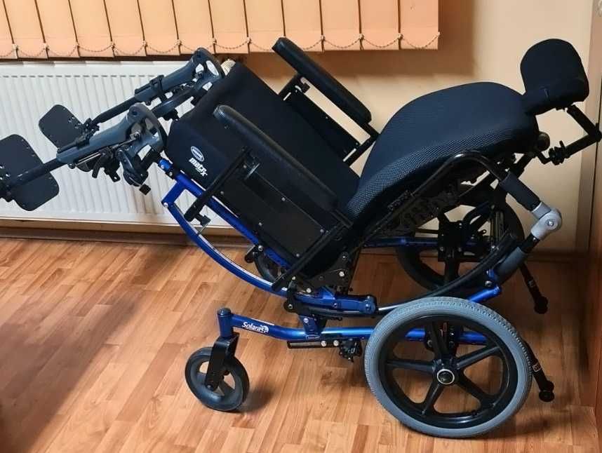 Scaun rotile, carut handicap, reclinabil, + Sezut pneumatic antiescare