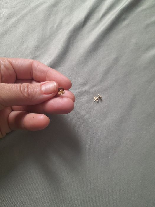 Cercei aur fetita 18k