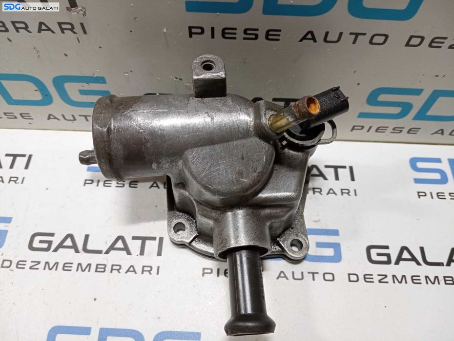 Corp Carcasa Termostat Racire cu Senzor Temperatura Apa Mercedes W210 Clasa E Class 1995 - 2002 Cod 243592 [M5049]