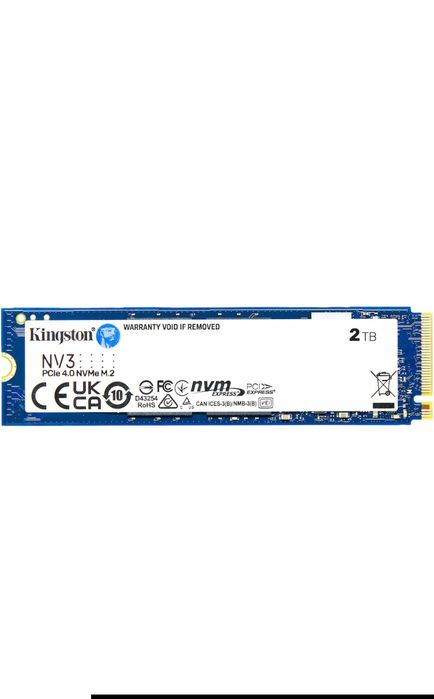 Solid State Drive (SSD) Kingston NV3, 2TB, PCIe 4.0 NVMe, M.2.