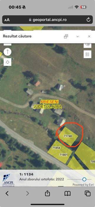 Teren cu Parau Bubesti Vartop Arieseni