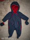 Salopeta bebe overall 12-18 luni