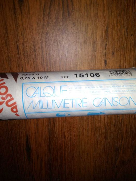 Калька миллиметровка в рулоне CANSON