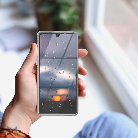 Husa Full TPU 360° (fata + spate) pentru Huawei P30 Lite, Transparenta