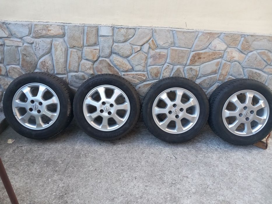 Оригинални Алум джанти 15цола за Opel astra.zafira.meriva.corsa.4×100