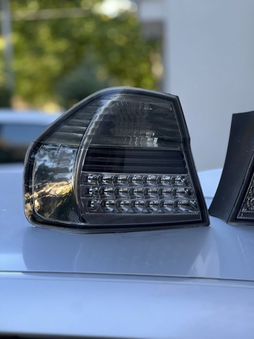 Led  външени стопове бели за BMW E90