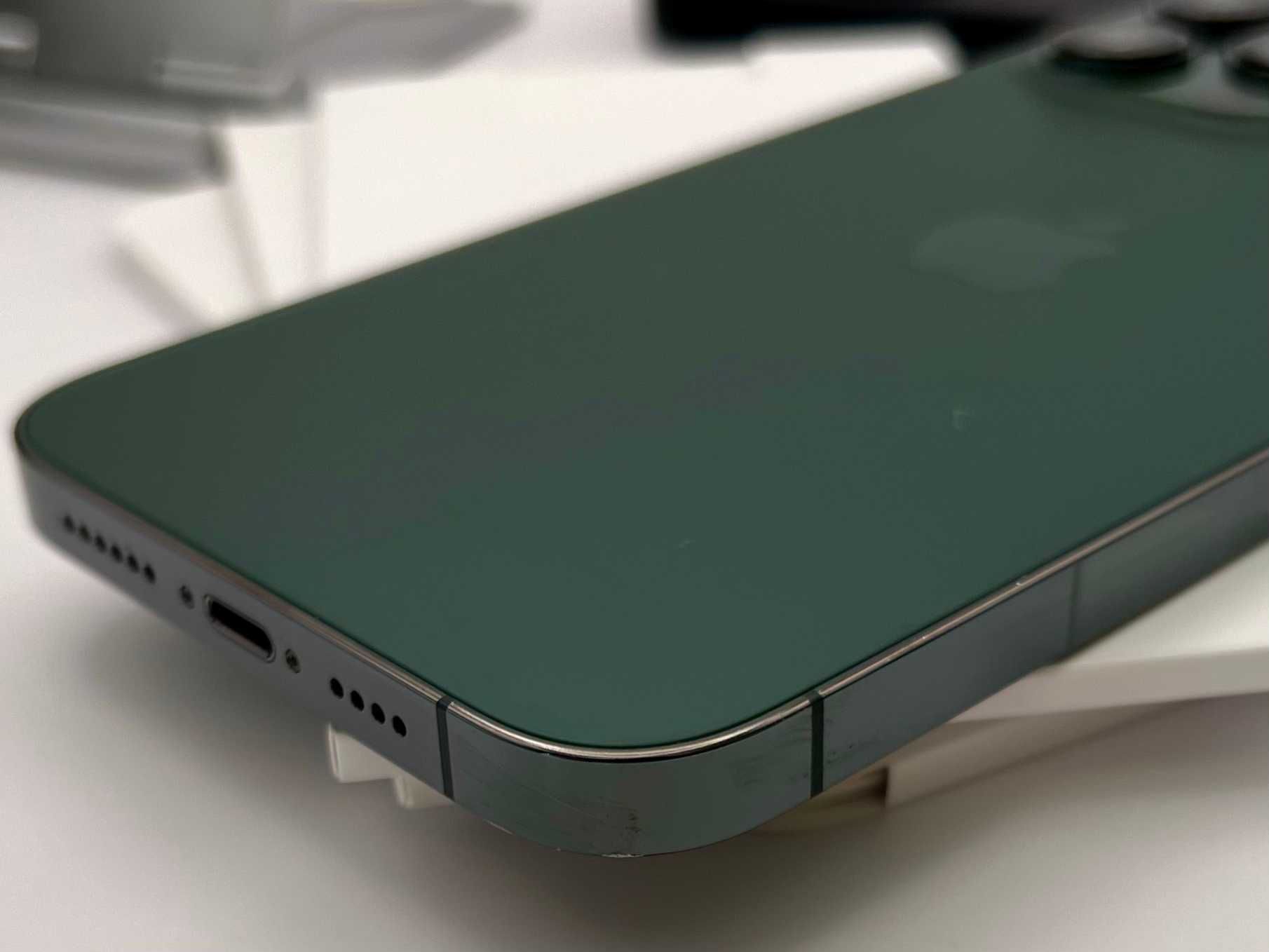 iPhone 13 Pro MAX, 128GB, Green, 100% батерия, КАТО НОВ, ГАРАНЦИЯ!